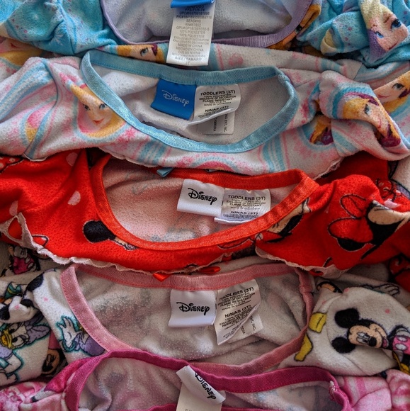 Girls Disney Nightgowns size 3T bundle of 5 - Picture 7 of 7